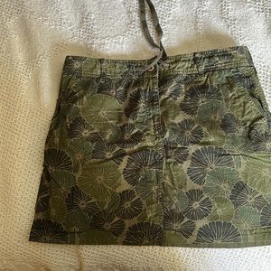 Tailor Vintage reversible mini skirt